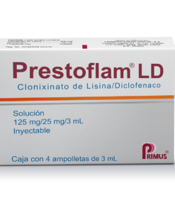PRESTOFLAM LD 125/25MG/ 3MLC/4AMP