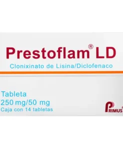 PRESTOFLAM LD250/50 MG TAB 14