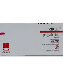 PRIKUL 25 MG 28 CAPS             N