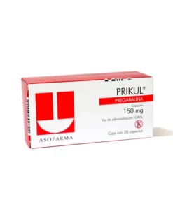 PRIKUL 150 MG 28 CAPS