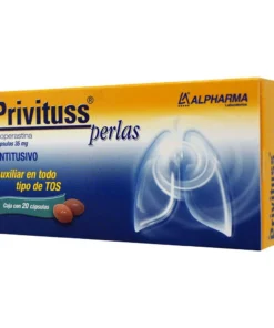 PRIVITUSS 35 MG 20 CAPS