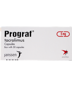 PROGRAF 5 MG 50 CAPS