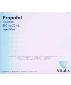 PROPOFOL 200MG EMUL INY 5FA 20ML