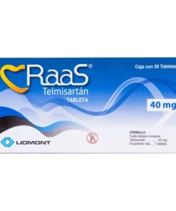 RAAS 40 MG 30 TAB