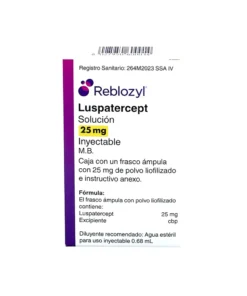 REBLOZYL 25MG S INY FCO PVO 25 MG