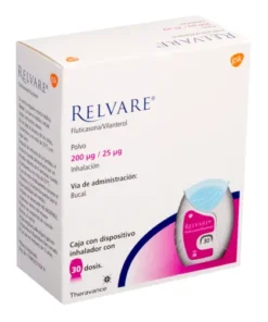 RELVARE 200/25MCG INH 30 DOSIS