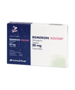 REMERON SOLTAB 30 MG 12 TAB DISP