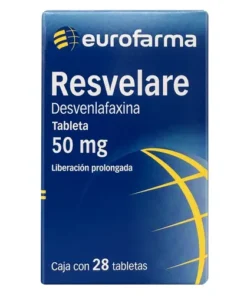 RESVELARE LP 50 MG 28 TAB