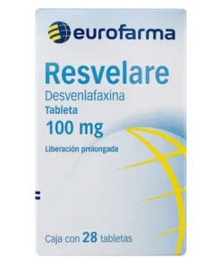 RESVELARE LP 100 MG 28 TAB
