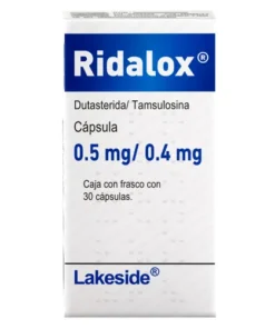 RIDALOX 0.5/0.4 MG FCO 30 CAPS