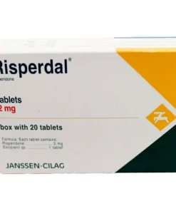 RISPERDAL 2MG 20 TAB