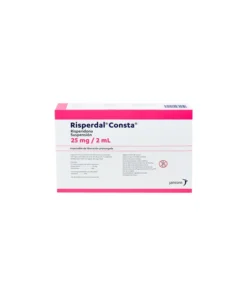 RISPERDAL 25 MG SOL INY C/AG FA