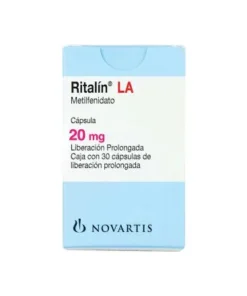 RITALIN-LA LP 20 MG 30 CAPS