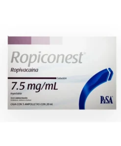 ROPICONEST 7.5MG SOL INYAMP 5X20ML