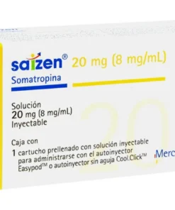 SAIZEN 20 MG SIN 1CAR C/2.5ML