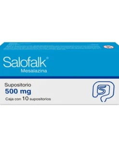 SALOFALK 500 MG 10 SUPS