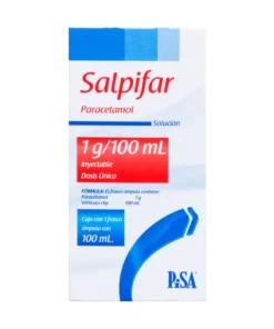 SALPIFAR 1G/100ML SOL INY 4 FA