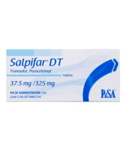 SALPIFAR DT 37.5MG/325MG 20 TAB