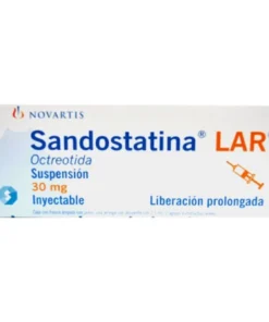 SANDOSTATINA LAR LP 30MG JGA 2ML