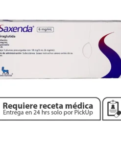 SAXENDA 6MG/ML SOL INY PLUM 3X3ML