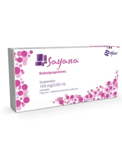 SAYANA 104 MG/0.65 ML SUSP INY