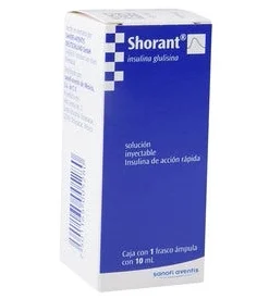 SHORANT 100UI SOL INY 10ML F.A.