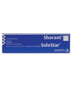 SHORANT SOLOSTAR 100UI SOL INY1X3ML