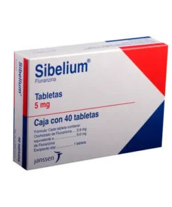SIBELIUM 5 MG 40 TAB