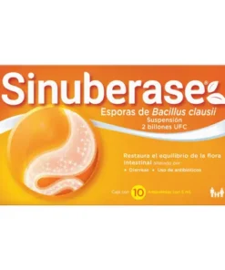 SINUBERASE ORAL 10X5ML AMP