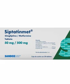 SIPTATINMET 50/500MG 28 TAB