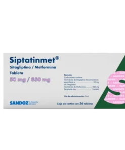 SIPTATINMET 50/850MG 56 TAB