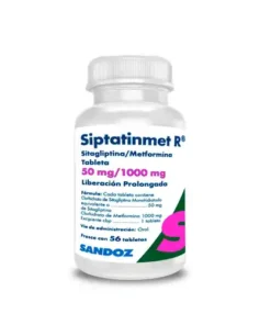 SIPTATINMET 50/1000MG 56 TAB