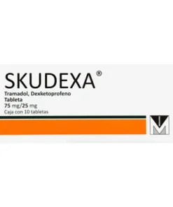 SKUDEXA 75/25 MG 10 TAB