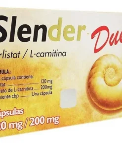 SLENDER-DUET 120/200 MG 30 CAPS