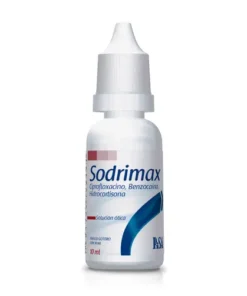 SODRIMAX 2/20/10MG OTICO 10ML