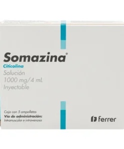 SOMAZINA 1000 MG SOL INY 5X4 ML