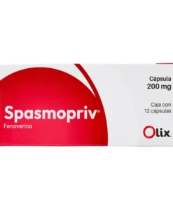 SPASMOPRIV 200 MG 12 CAPS
