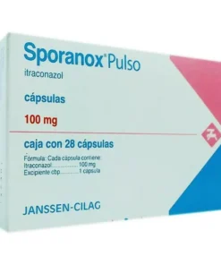 SPORANOX PULSO 100 MG 28 CAPS