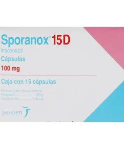 SPORANOX PULSO 100MG + SPORANOX 15D