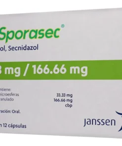 SPORASEC 33.3/166.6MG 12 CAPS