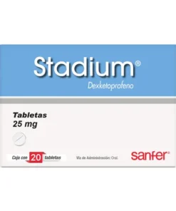 STADIUM 25 MG 20 TAB