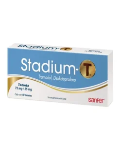 STADIUM-T 75/25MG 10 TAB