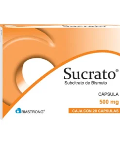 SUCRATO 500 MG 20 CAPS