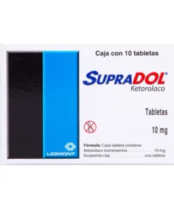 SUPRADOL 10 MG 10 TAB