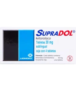 SUPRADOL SUBLIN 30MG TAB 4