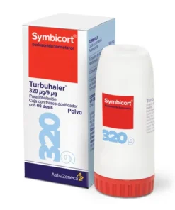 SYMBICORT 320/9MCG PVO 60 DOSIS