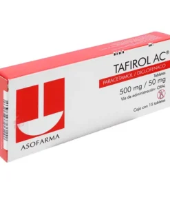 TAFIROL-AC 500/50 MG 15 TAB