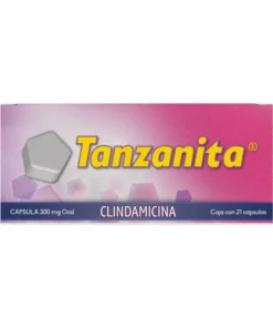 TANZANITA 300 MG 21 CAPS