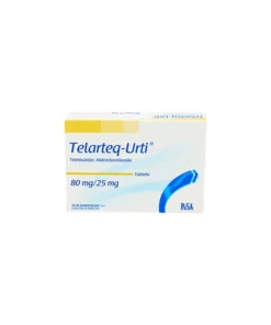 TELARTEQ-URTI 80/25 MG 14 TAB