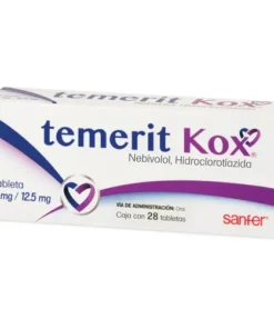 TEMERIT KOX 5 MG/12.5MG  28 TAB